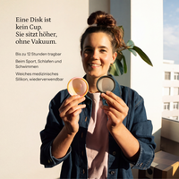 PERIOD Menstruationsdisk – Eine Disk ist kein Cup. Sie sitzt höher, ohne Vakuum.