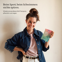 PONTAMS Soft-Tampons – Beim Sport, beim Schwimmen: nichts spüren.
