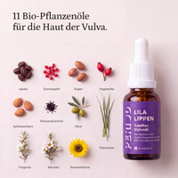 Vulva Balance Bundle – 11 Bio-Pflanzenöle für die Haut der Vulva.