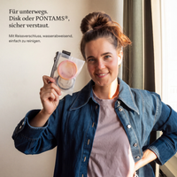 PERIOD Zip Bag – Für unterwegs. Disk oder PONTAMS®, sicher verstaut.