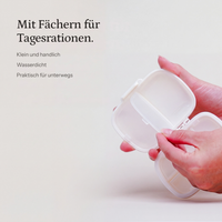 PERIOD Pillenbox – Mit Fächern für Tagesrationen.