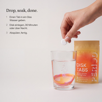 DISK Tabs – Drop, soak, done.
