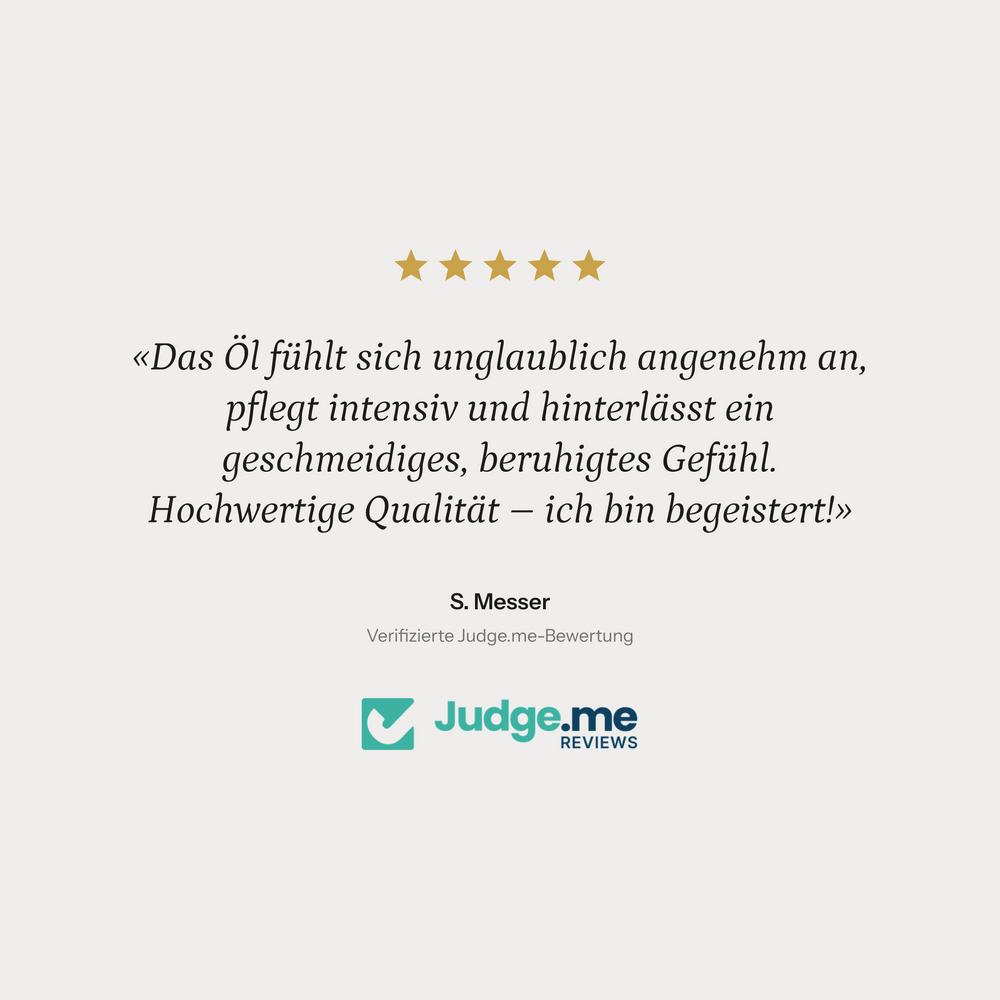 Vulva Balance Bundle – «Das Öl fühlt sich unglaublich angenehm an, pflegt intensiv und hinterlässt ein geschmeidiges, beruhigtes Gefühl. Hochwertige Qualität – ich bin begeistert!»