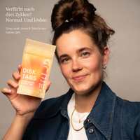 DISK Tabs – Verfärbt nach drei Zyklen? Normal. Und lösbar.