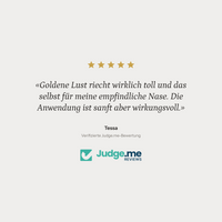 GOLDENE LUST Ritual Set – «Goldene Lust riecht wirklich toll und das selbst für meine empfindliche Nase. Die Anwendung ist sanft aber wirkungsvoll.»