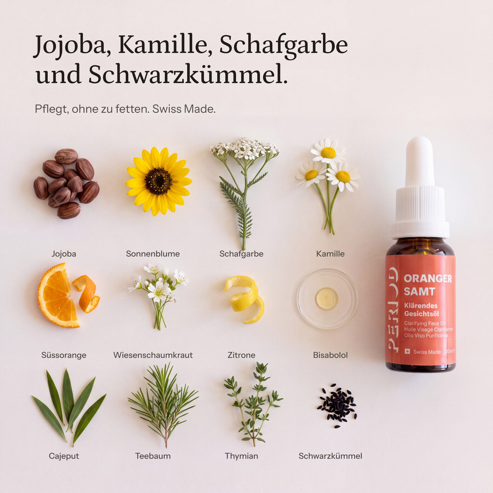 Skin Glow Bundle – Jojoba, Kamille, Schafgarbe und Schwarzkümmel.